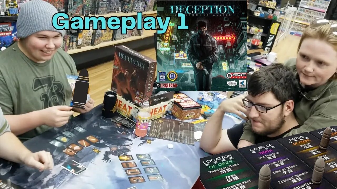 Deception: M@rder in Hong Kong | Gameplay 1 | Social Deduction