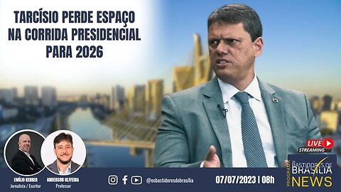 Tarcísio perde espaço na corrida presidencial para 2026