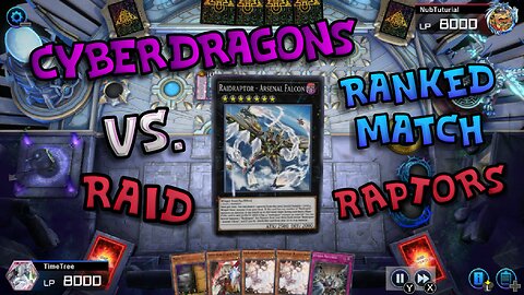 Cyber Dragons vs. Raid Raptors, Fighting High in the Sky! | Yu-Gi-Oh Master Duel