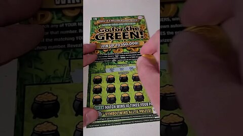 HUGE Lottery Winning Scratch Off Ticket!