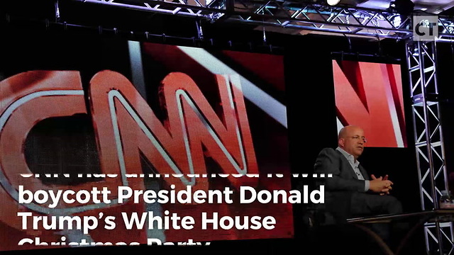CNN Throws Tantrum, Boycotting WH Christmas Party