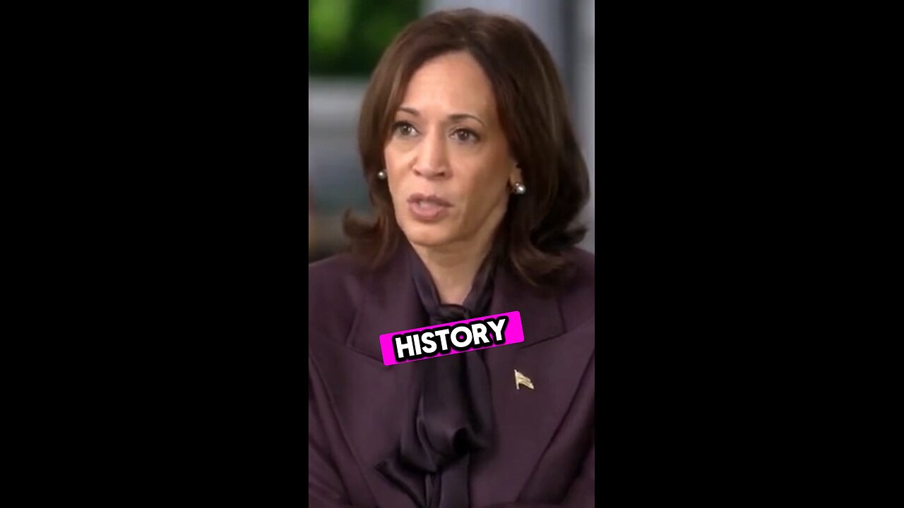 Kamala Harris Dodges Question About Her Election on 60 Minutes