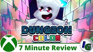 Dungeon Color 7 Minute Game Review on Xbox