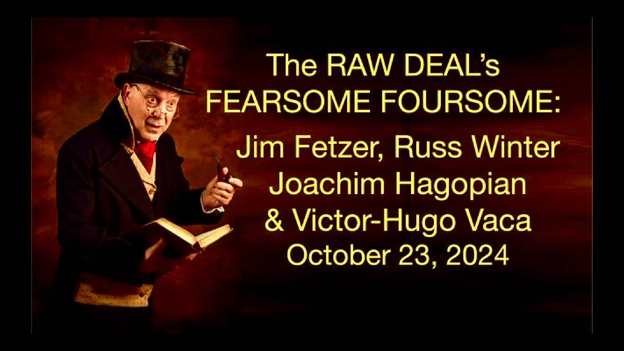 Jim Fetzer Mike Adams Victor Hugo Joachim Hagopian Russell Winter Biden Kamala Harris Voter Fraud