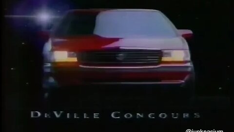 1993 Cadillac Deville Concours Commercial "Space Car" (90's General Motors)