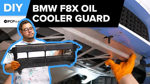 BMW F82 M4 Oil Cooler Guard Upgrade Fall-Line Motorsports DIY (2015-2021 BMW F80 M3, F83 M4, F87 M2)