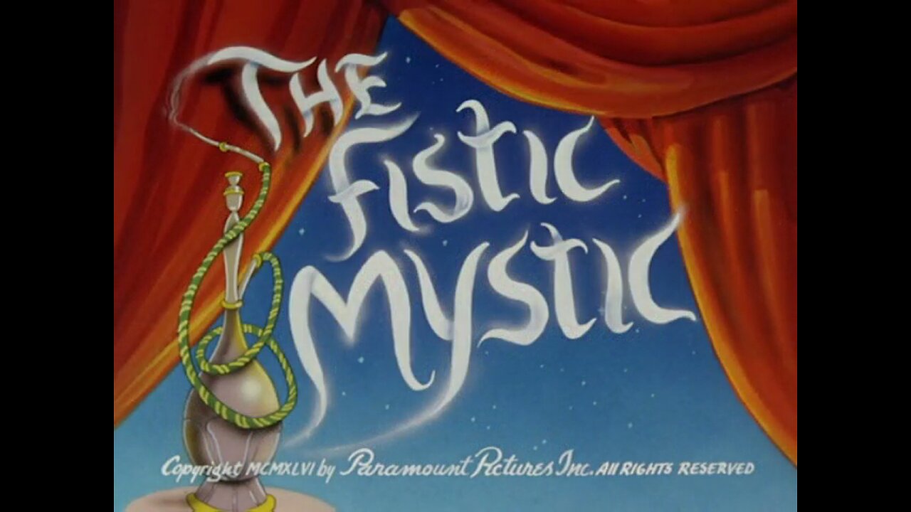 Popeye The Sailor - The Fistic Mystic (1946)