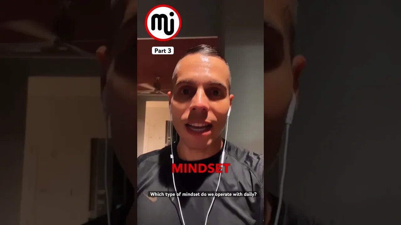 Which type of mindset do we operate with daily? WEALTHY MINDSET | MASTER INVESTOR #shorts