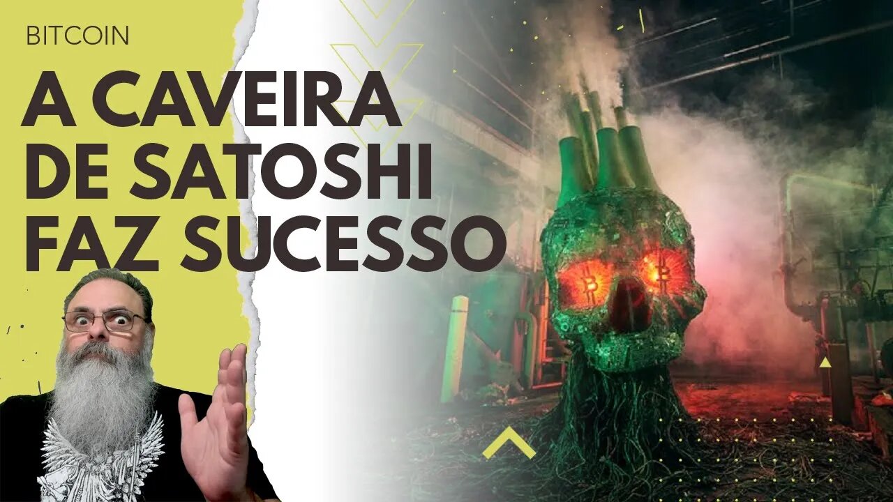 CAVEIRA de SATOSHI, criada como uma CRÍTICA ao POW do BITCOIN acaba sendo ADOTADA pela COMUNIDADE