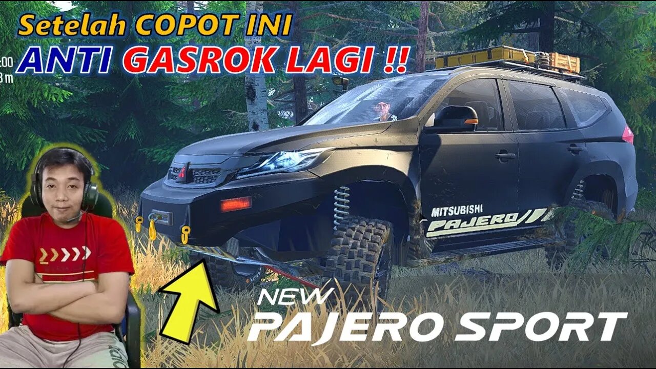 🔴 SETELAH COPOT INI, PAJERO ANTI GASROK !! Spintires Mudrunner Truck Off Road Gameplay