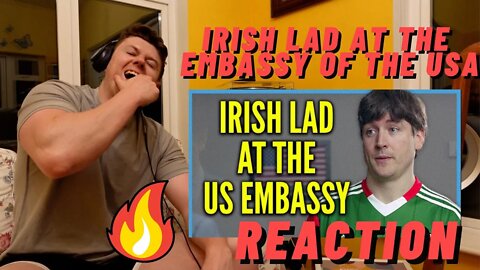 FOIL ARMS & HOG | IRISH LAD AT THE EMBASSY OF THE USA ((IRISH MAN REACTION!!))