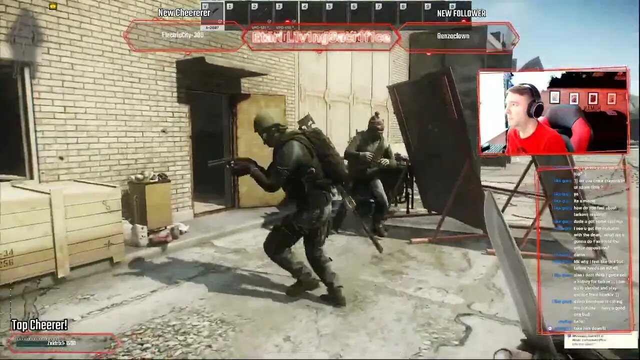 The biggest gang of Scavs and PMC CoOp extract I've ever seen - Escape From Tarkov