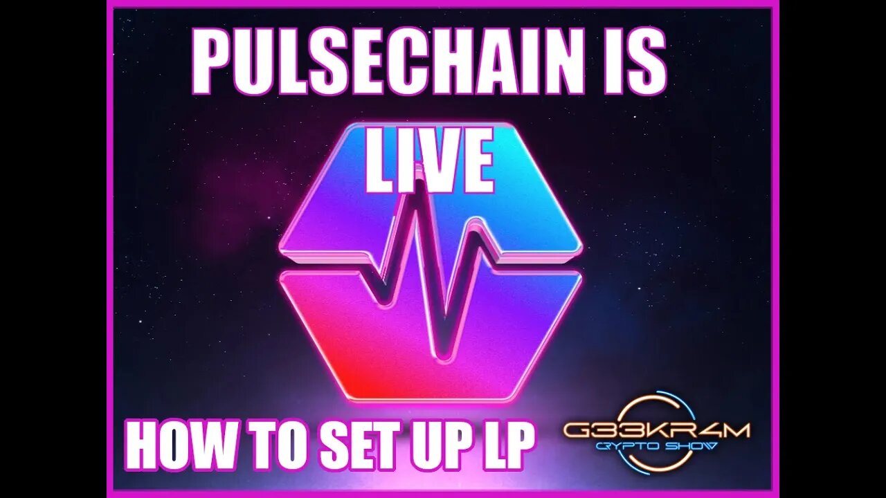 PULSECHAIN IS LIVE!!! GET INTO IT NOW WHILE ITS STILL EARLY!!!