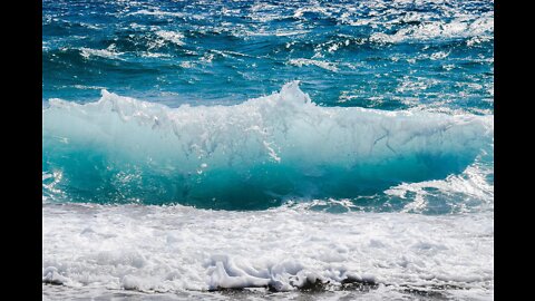 Beautiful Ocean Waves Sounds - Fall Asleep Fast - Relaxing Music - Sleeping Music