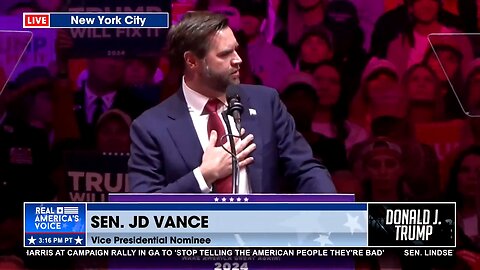 🥊JD Vance Just Delivered a Madison Square Garden Smackdown on Kamala