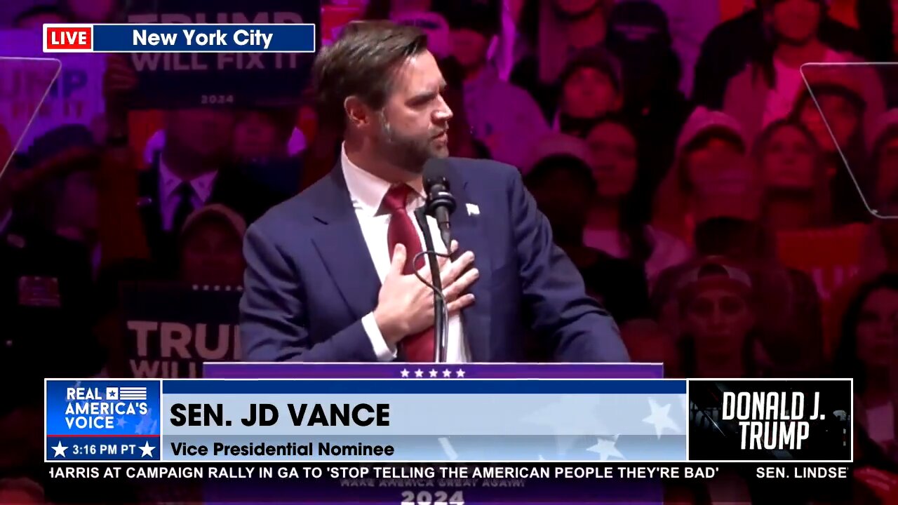 🥊JD Vance Just Delivered a Madison Square Garden Smackdown on Kamala
