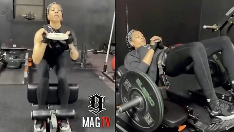 Stevie J's "BM" Mimi Faust Shows Off Her Intense Workout! 🏋🏾‍♀️