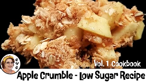 Apple Crumble Recipe Tutorial, Collard Valley Cooks