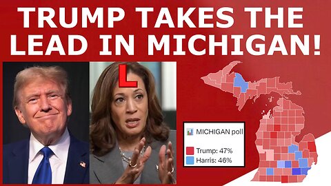 BREAKING: Trump TAKES THE LEAD in Michigan!