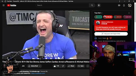 Reading Timcast IRL SUPERCHAT July 25th