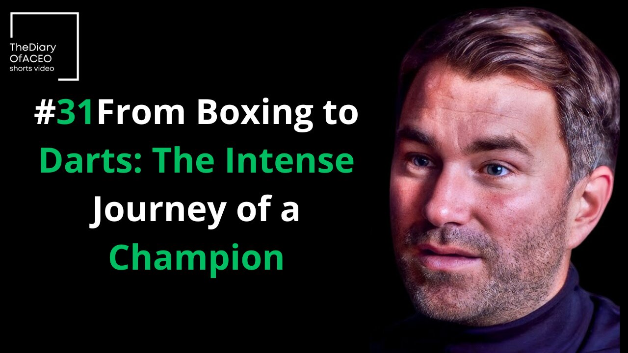 #31 From Boxing to Darts: The Intense Journey of a Champion