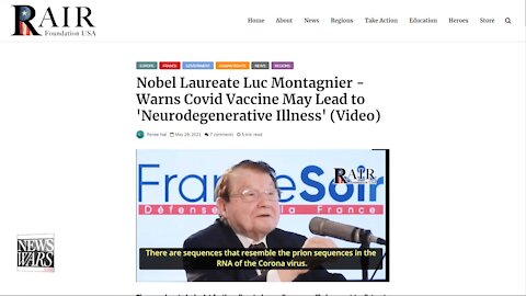Nobel Prize Winning Virologist Luk Montagnier Doubles Down On COVID-19 Vaccine Induced ADE & Prions