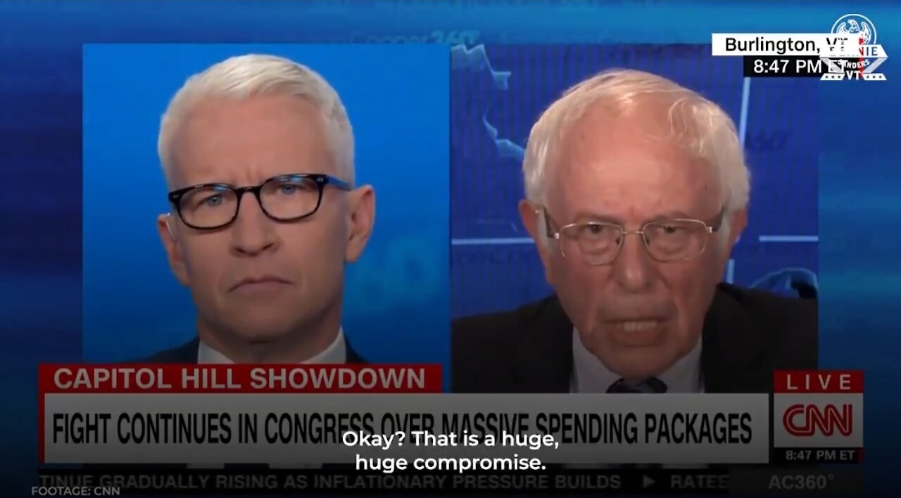 Bernie Sanders: $3.5 Trillion Bill Is Already A Huge Compromise