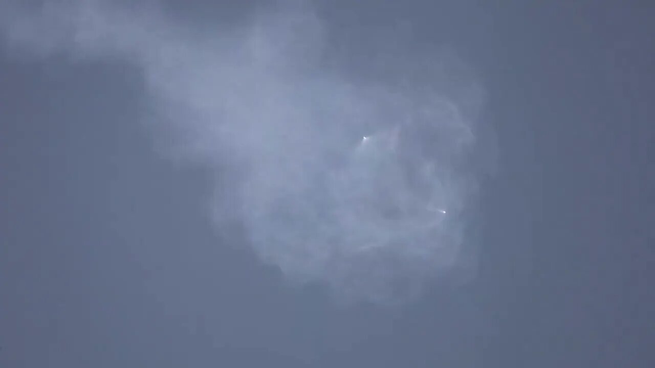 SpaceX Falcon 9 rocket launch 12/08/22 Cape Canaveral, Florida - Camera # 2