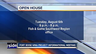 Fish & Game hosting Fort Boise WMA Project meeting