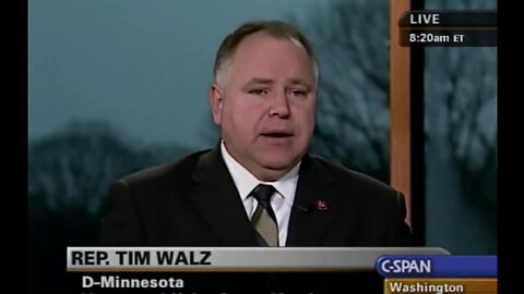 Flashback: Walz: ‘I Deployed in Support of Operation Enduring Freedom’
