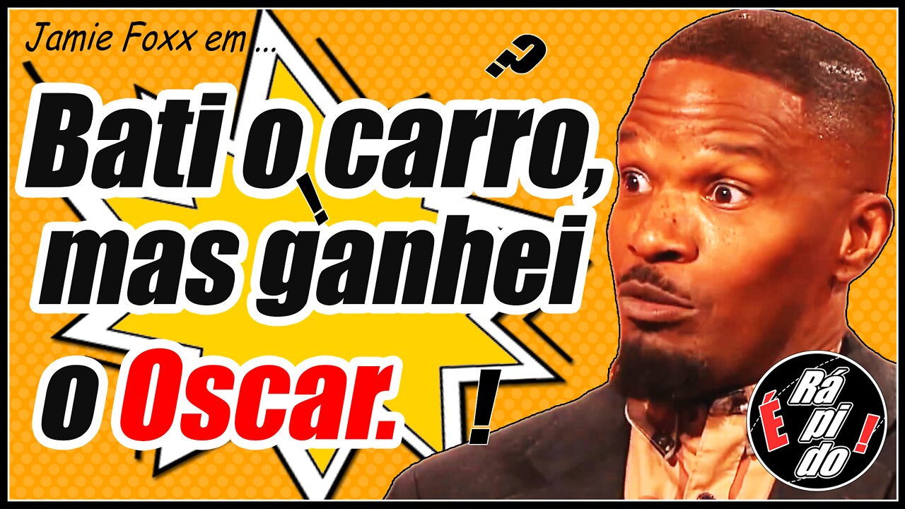 Jamie Foxx em um acidente com o Tom Cruise.