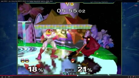 M2K Analysis #1 - Scar vs Crimson Blur (Captain Falcon vs Marth)