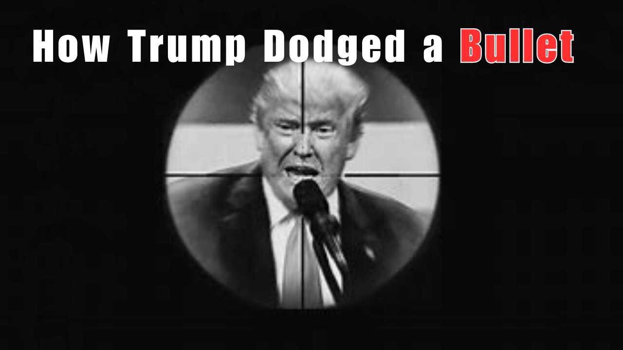 Assassination Attempt on Trump: Split-Second Decision Saves His Life 💥#viral #donaldtrump #godsplan