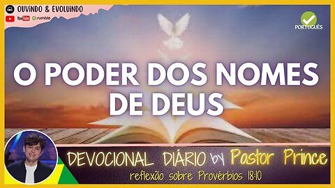 O PODER DOS NOMES DE DEUS! | Pastor Joseph Prince | DEVOCIONAL para meditação