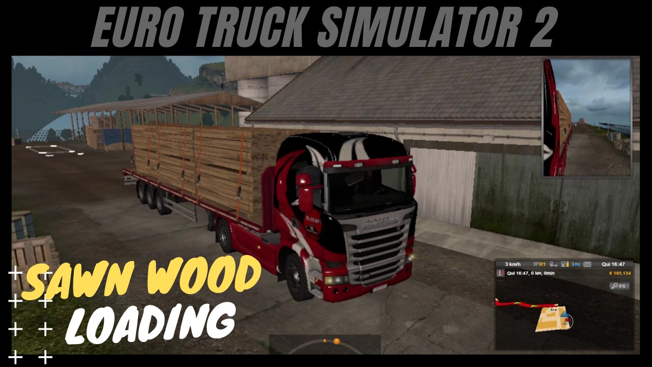 🚚[2021] SAWN WOOD LOADING - Euro Truck Simulator 2 (#30)