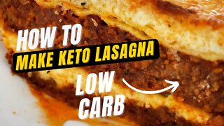 lasagna keto ricetta | !! lasagna made with ricotta cheese