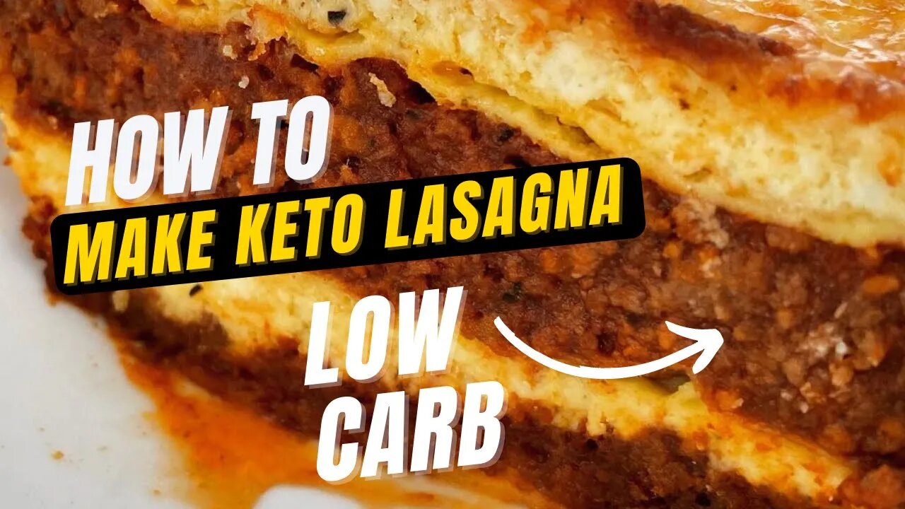 lasagna keto ricetta | !! lasagna made with ricotta cheese