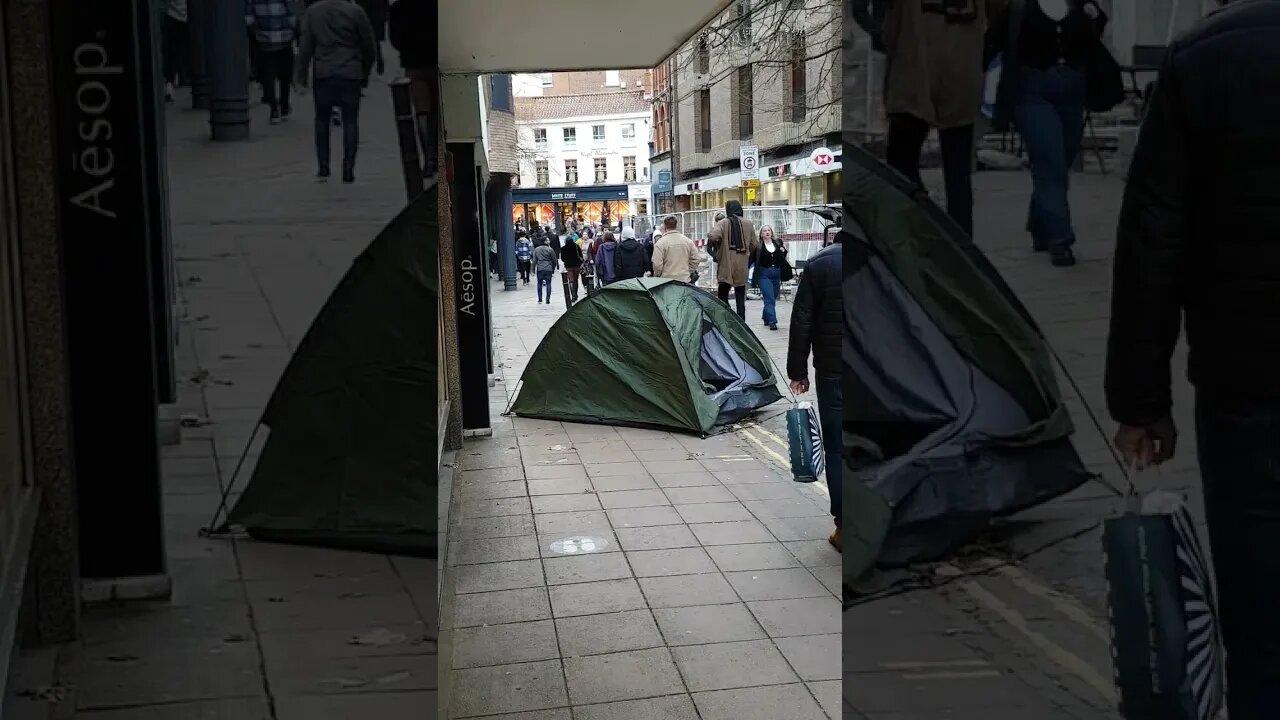 WILD CAMPING, BANNED IN THE WILD..YET TRENDING IN A CITY NEAR YOU..