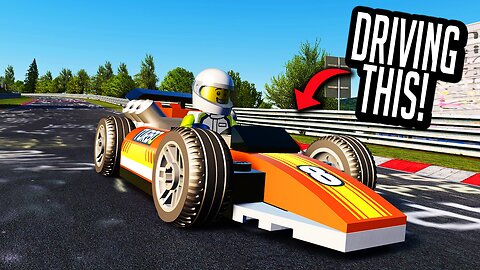 Driving A Lego Car In Assetto Corsa!