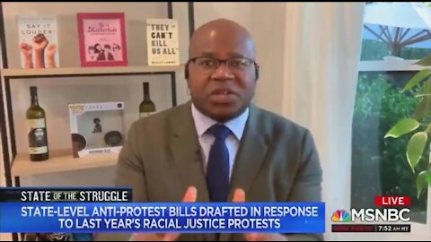 MSNBC Guest: Peaceful BLM Were Attacked By Cops Last Summer