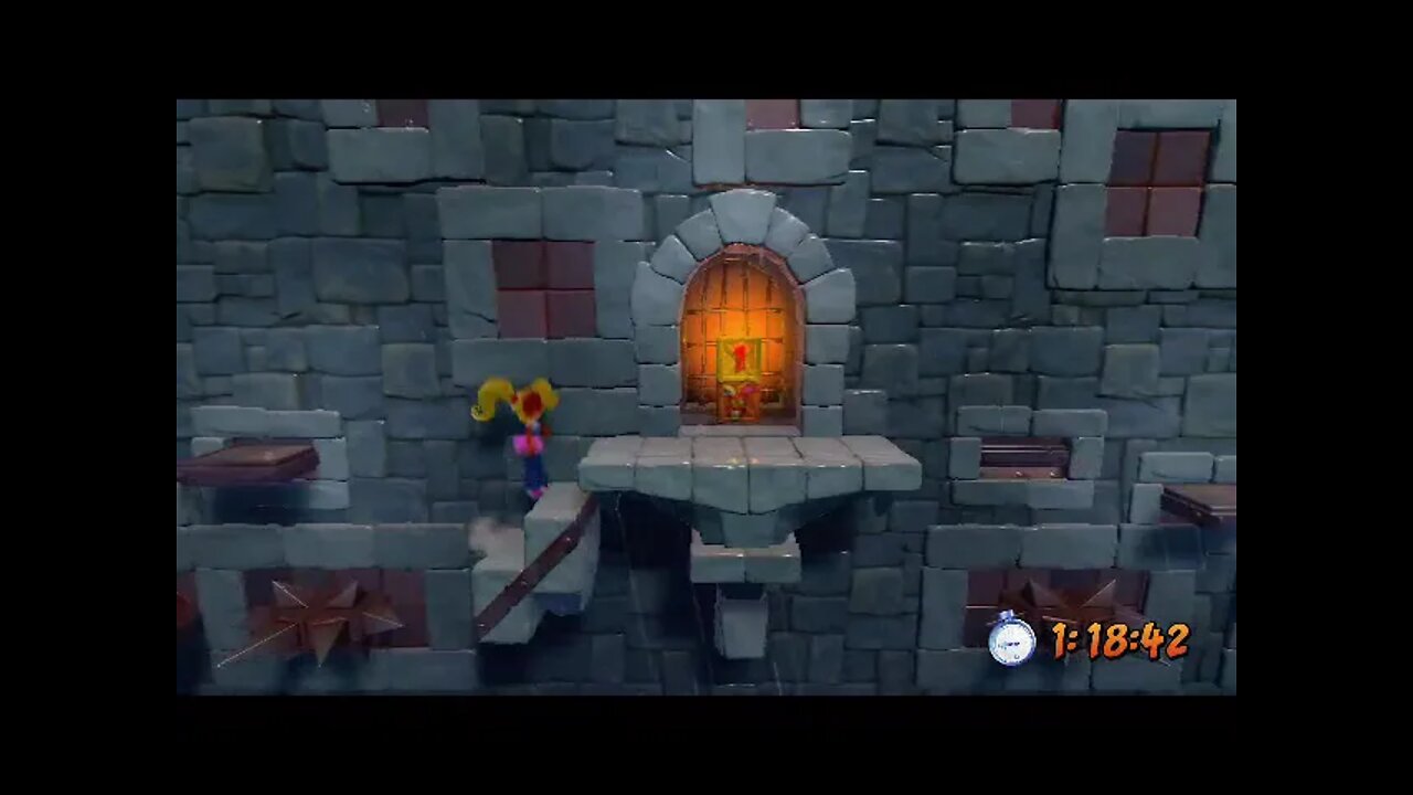 Coco Bandicoot 1 remake - Secret Level: Stormy Ascent (Platinum Relic)