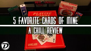 5 Favorite Cards of Mine - A Lo-Fi Chill Review