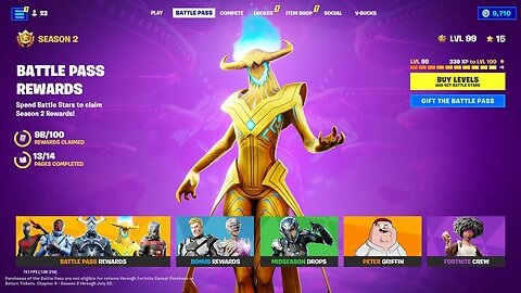 Fortnite: Chapter 4 - Season 2 | Battle Pass (All Rewards)
