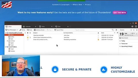 My Linux email client problem was mine, Thunderbird is good.