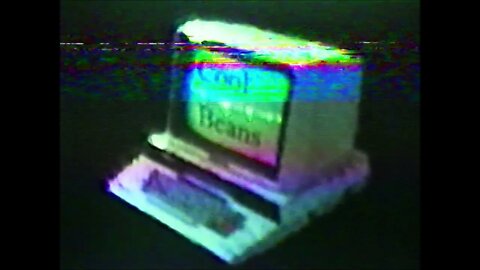 cool beans computer - glitch - VHS EFFECT Royalty Free Stock Footage - VidTii FSF