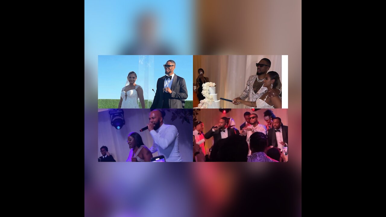 Damian Lillard wedding celebration