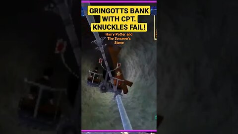 Harry Potter and The Sorcerer's Stone Livestream moment#4 GRINGOTTS BANK FAIL #letsplay #shorts