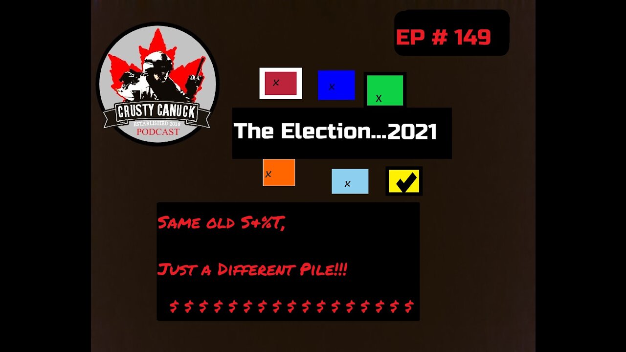 EP#149 ”Election 2021…Same S%$t…Different Pile.