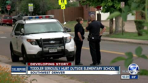 Boy rushed to hospital after mom's call from school parking lot