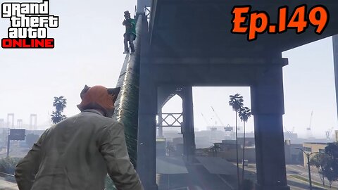 TailslyPlays GTA 5 Online[Ep.149]walk up Louis Santos Bridge